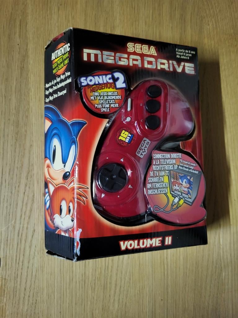 Sega mega drive mini, Spelcomputers en Games, Spelcomputers | Nintendo Super NES, Ophalen, Zo goed als nieuw, Met 1 controller