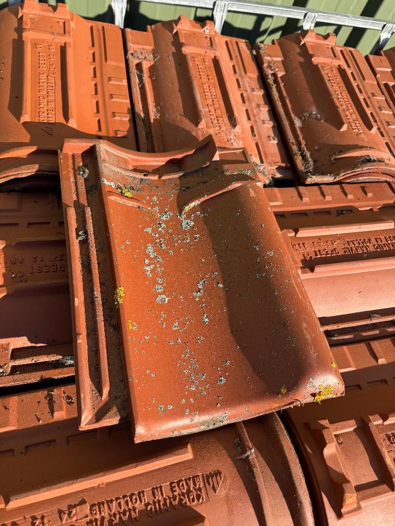 Koramic Narvik Deest vhv dakpan rood 37x26cm., Tuin en Terras, Ophalen, Overige materialen, Gebruikt, Overige typen