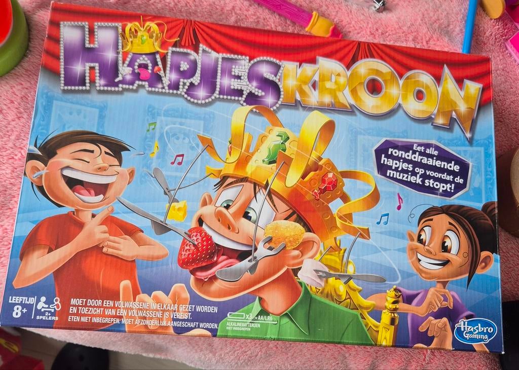 Hapjes kroon, Ophalen, Nieuw