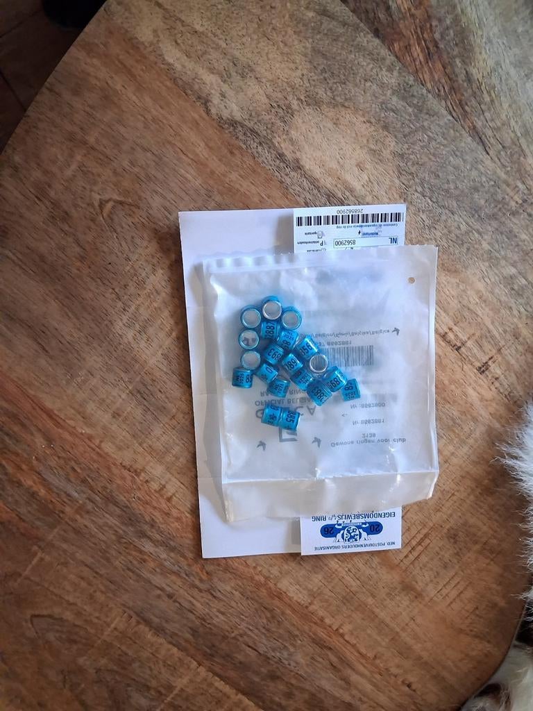 20 npo ringen met eigendomsbewijs, Dieren en Toebehoren, Vogels | Duiven, Postduif