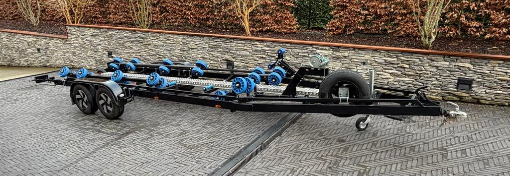 Vlemmix Flexrol 780 Boottrailer - Dubbelas, Geremd, Watersport en Boten, Boottrailers, Ophalen, 1500 tot 3000 kg, 6 tot 9 meter