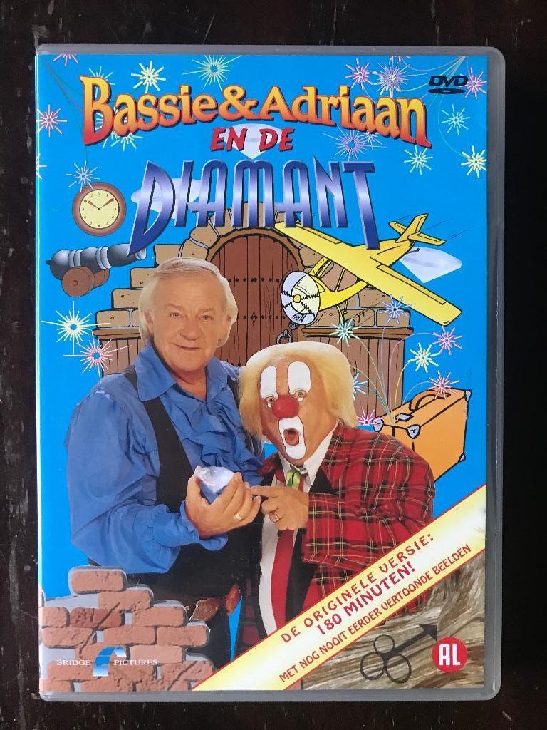 Bassie en Adriaan en de Diamant DVD, Avontuur, Alle leeftijden, Ophalen of Verzenden, Zo goed als nieuw