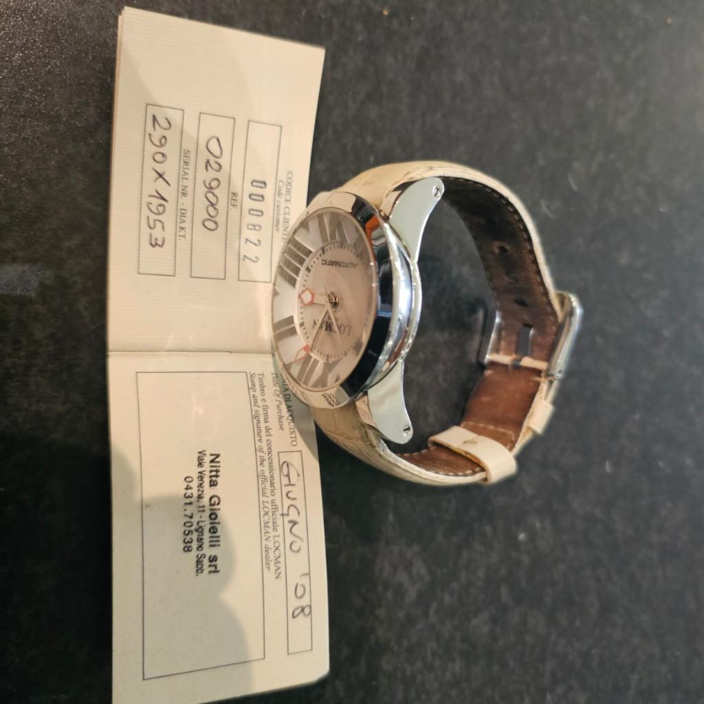 Locman Toscano Automatic Horloge | Ref 290 | Zeer nette staa, Sieraden, Tassen en Uiterlijk, Locman, Zo goed als nieuw, Support@locman.com