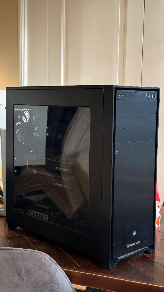 Threadripper 3970X Workstation | 32 cores | 2 RTX 2080 Ti, Computers en Software, Desktop Pc's, Gebruikt, 4 Ghz of meer, HDD, SSD