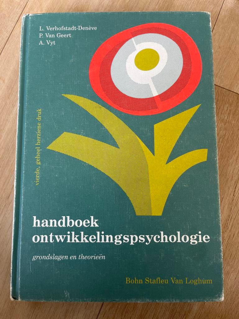 L. Verhofstadt-Deneve - Handboek ontwikkelingspsychologie, Ophalen of Verzenden, Ontwikkelingspsychologie, L. Verhofstadt-Deneve; P. van Geert; A. Vyt