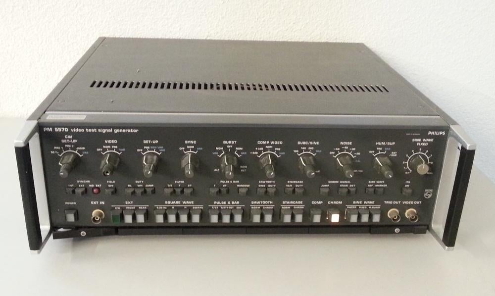 Philips PM5570 testbeeldgenerator, Ophalen of Verzenden, Gebruikt, Elektriciteit