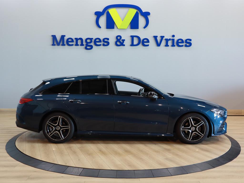 Mercedes-Benz CLA-Klasse Shooting Brake 180 Business Solutio, 136 pk, Gebruikt, 4 cilinders, Blauw