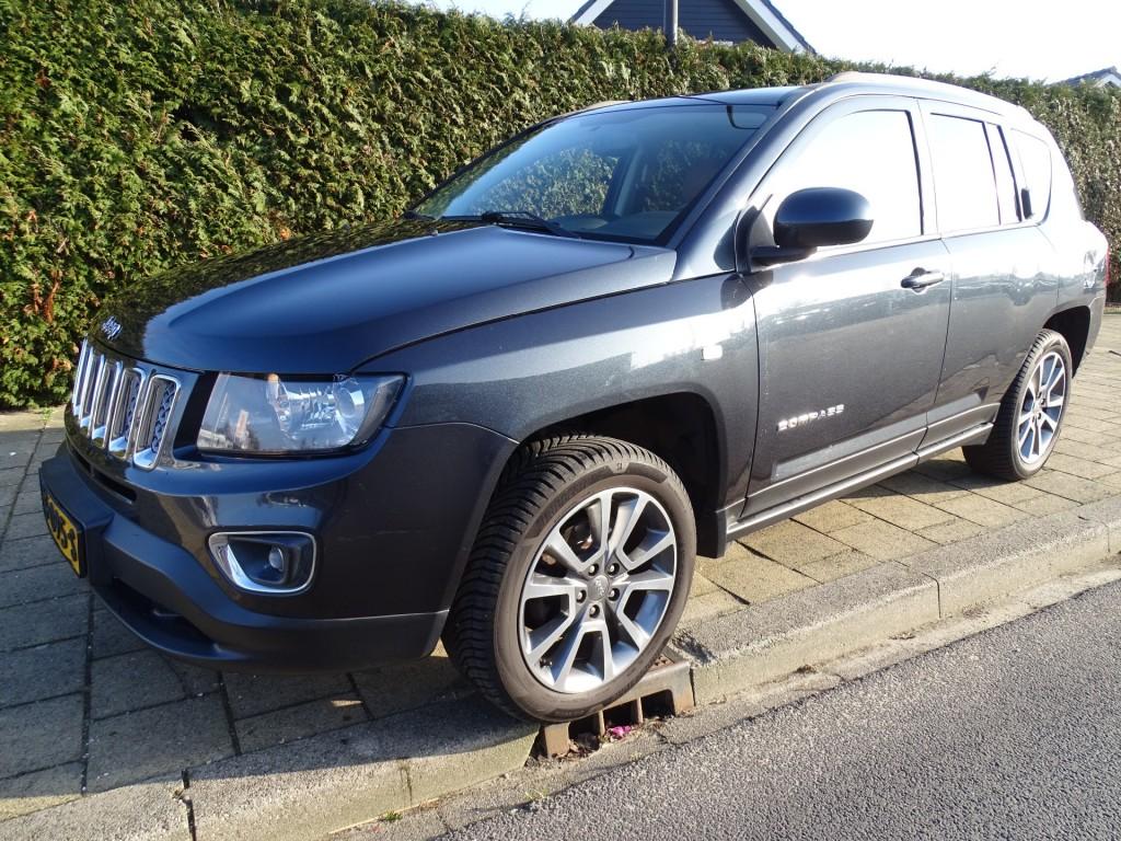 Jeep COMPASS 2.0 LIMITED-Automaat-Came-Navi-Trkh-Blth-Cruise, Automaat, 1998 cc, 450 kg, Gebruikt