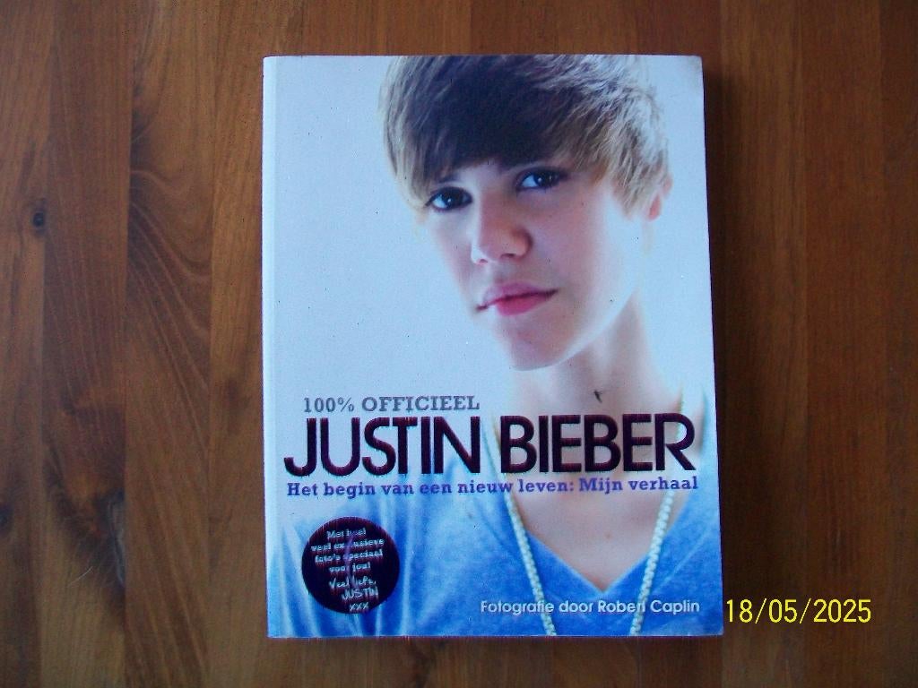 Justin Bieber - 100% Officieel, Verzenden, Gebruikt, Boek, Tijdschrift of Artikel