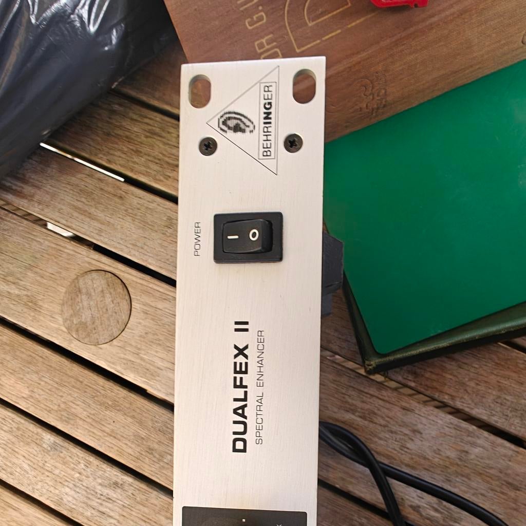 Behringer Dualfex II Spectral Enhancer EX 822, Ophalen of Verzenden
