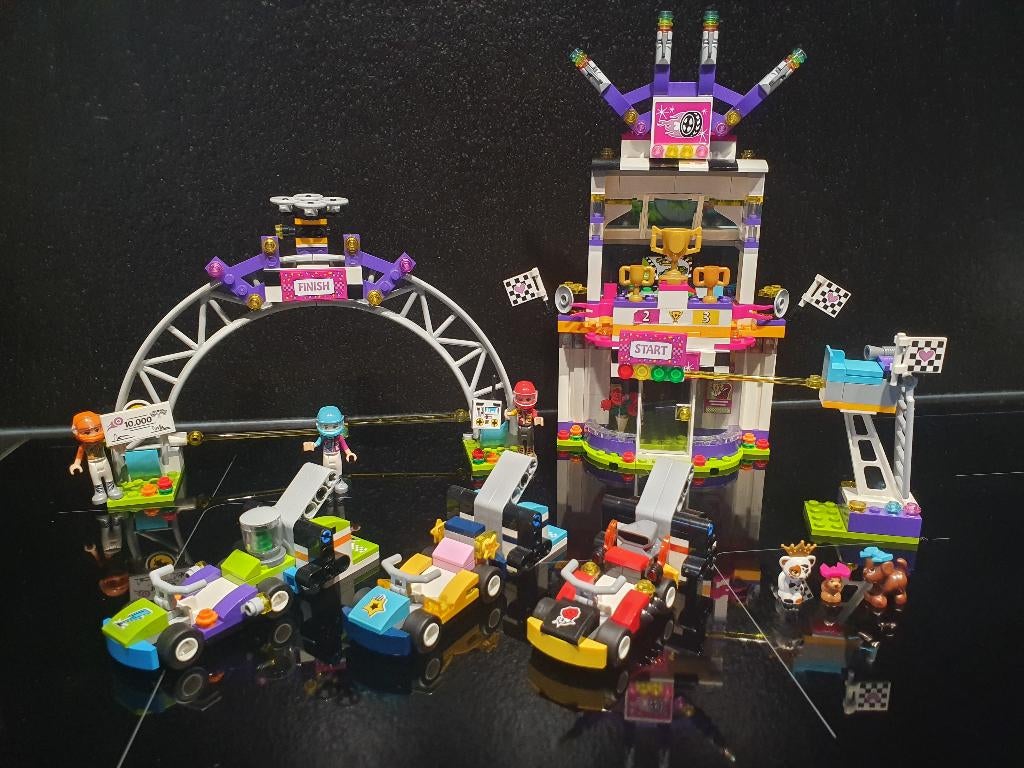 Lego Friends 41352 De grote racedag, Lego, Friends, Ophalen of Verzenden, Zo goed als nieuw
