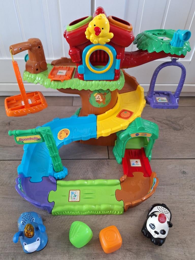 VTech Zoef Zoef Dieren Boomhuis Speelset met Dieren, Ophalen, Jongen of Meisje
