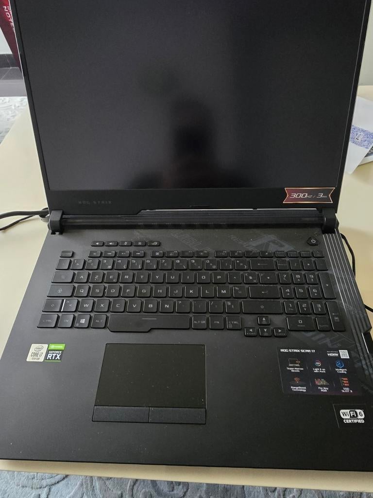 Asus Rog SCAR17 G732lxs, Computers en Software, Windows Laptops, Ophalen, Zo goed als nieuw, 17 inch of meer, 4 Ghz of meer