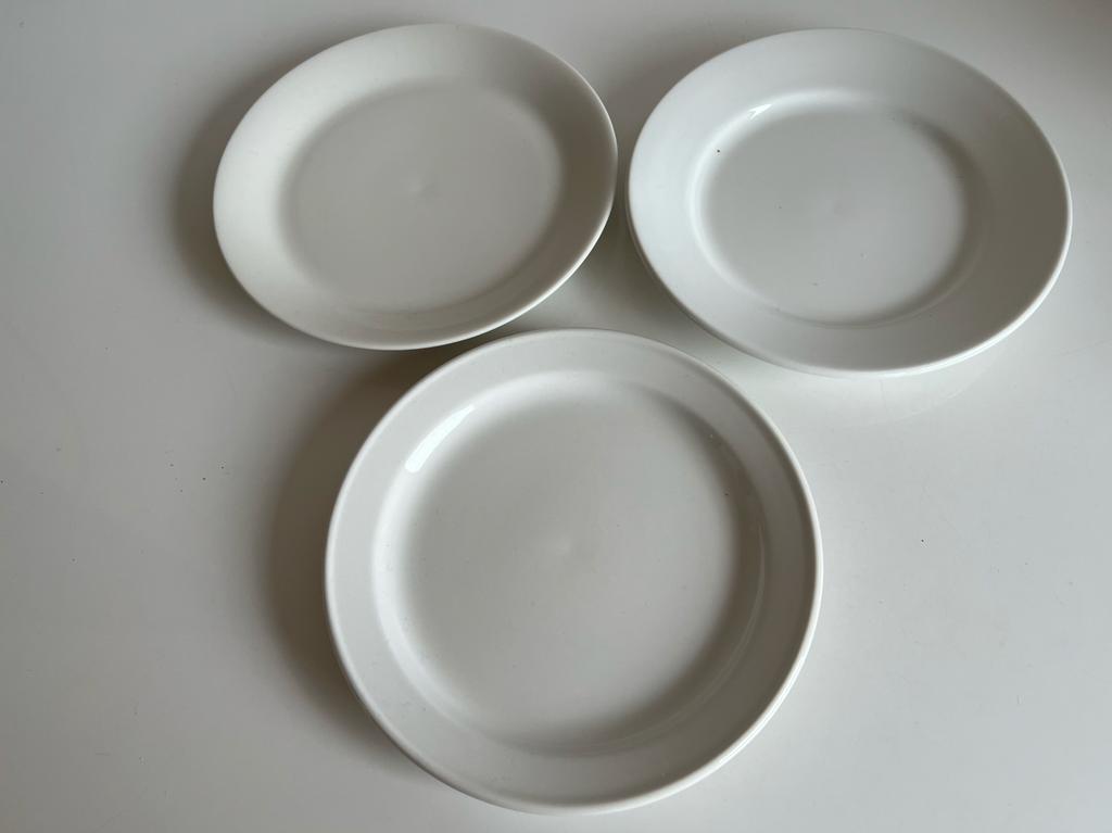 Set 3 Arabia Kilta Ontbijtborden Kaj Franck Jaren 70, Antiek en Kunst, Ophalen of Verzenden