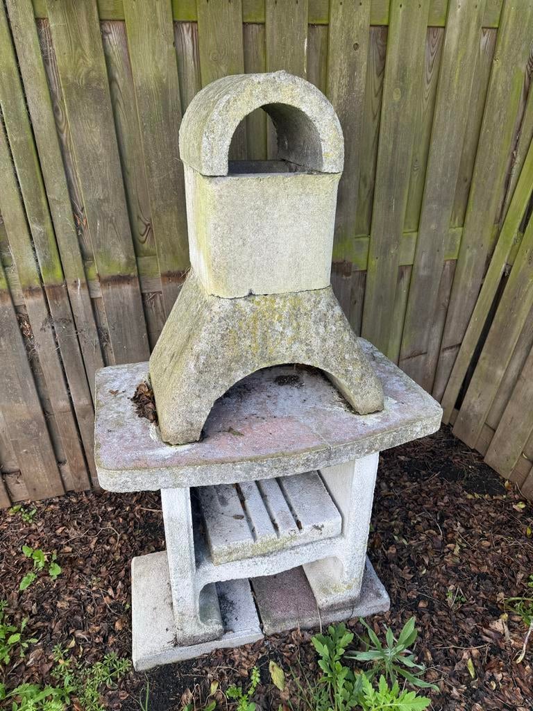 Betonnen Tuinhaard / BBQ - Gratis Afhalen, Tuin en Terras, Ophalen, Gebruikt