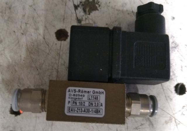 avs romer EAV-213-a30-1-4BKm 24V 6W luchtklep, Ophalen of Verzenden, Nieuw