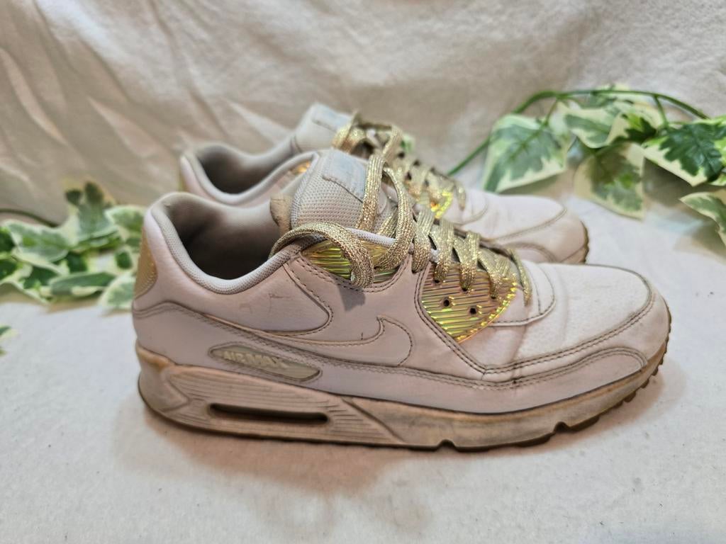 Nike Air Max 90 White, Wit, Nike, Ophalen of Verzenden, Sneakers of Gympen