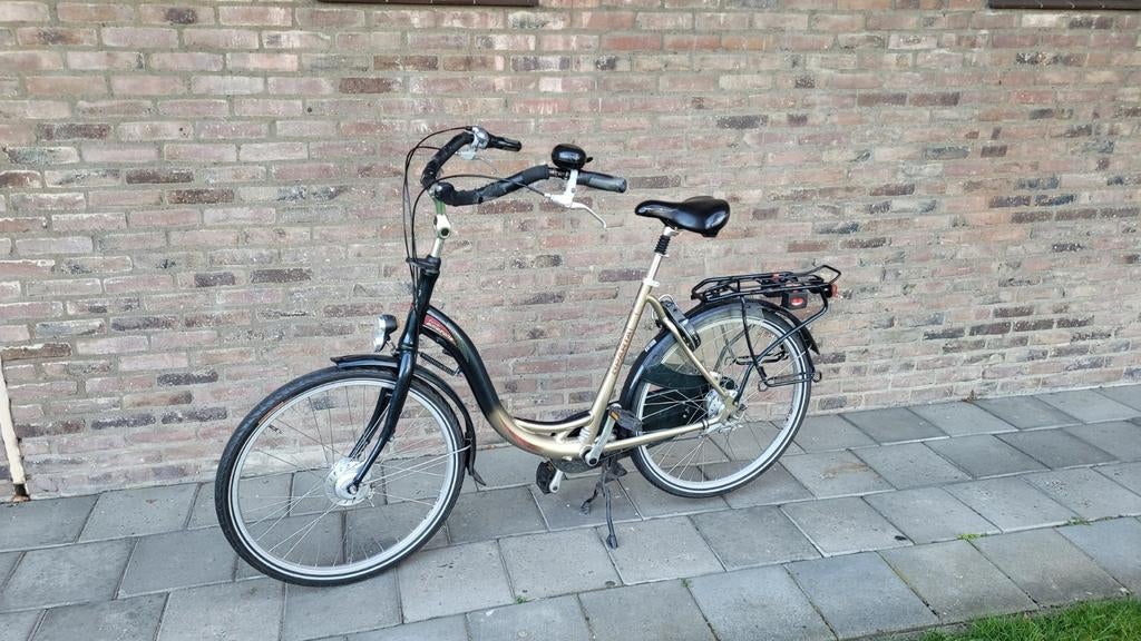 Mama fiets Trendy Amazone Sparta, Fietsen en Brommers, Fietsen | Dames | Moederfietsen, Ophalen, 2 zitjes, Sparta, Gebruikt