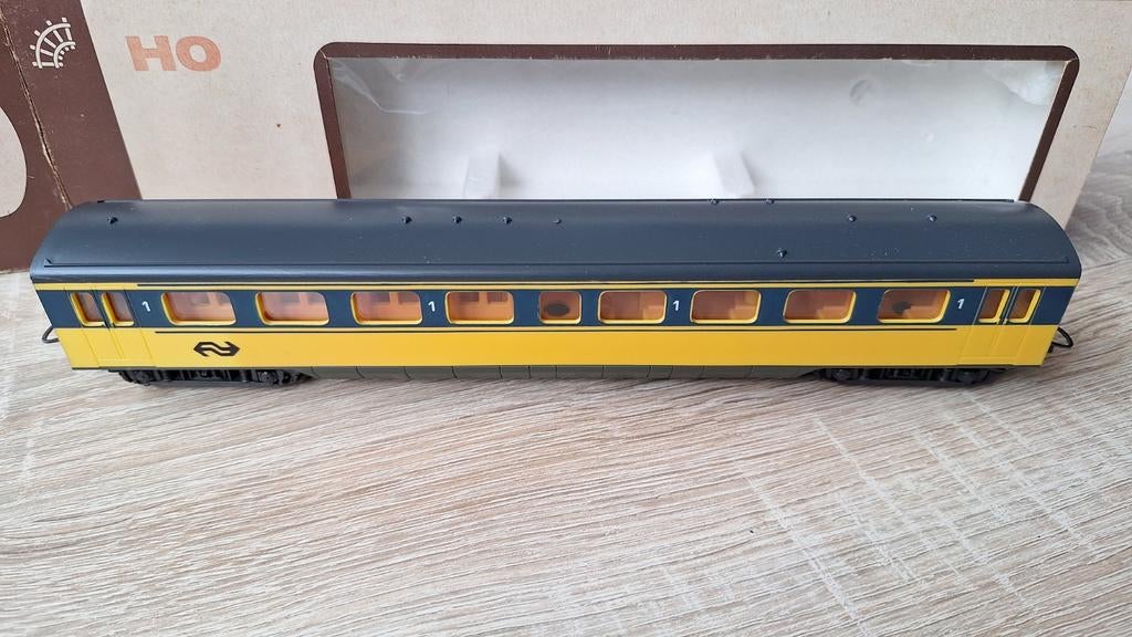 Lima NS Mat. '54 Hondekop tussenrijtuig in OVP, nw.st., Gelijkstroom, Wagon, Ophalen of Verzenden, Lima