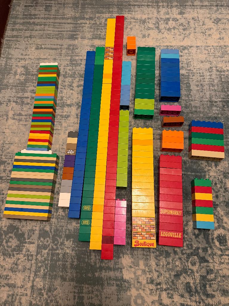 Grote hoeveelheid Lego Duplo, Ophalen, Gebruikt, Losse stenen, Duplo