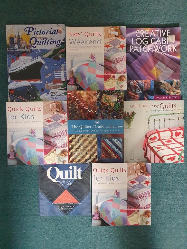 Quilt boeken, Ophalen of Verzenden, Zo goed als nieuw, Overige onderwerpen, Diverse auteurs