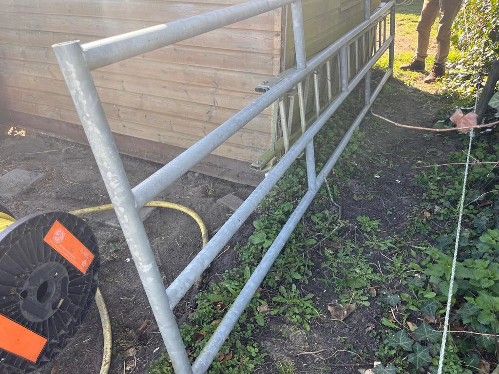 Landbouw hek, Ophalen, Gebruikt, IJzer, Tuinhek