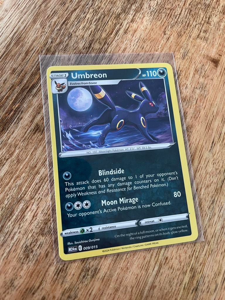 Umbreon #9 McDonalds 2024, Ophalen of Verzenden, Nieuw, Losse kaart