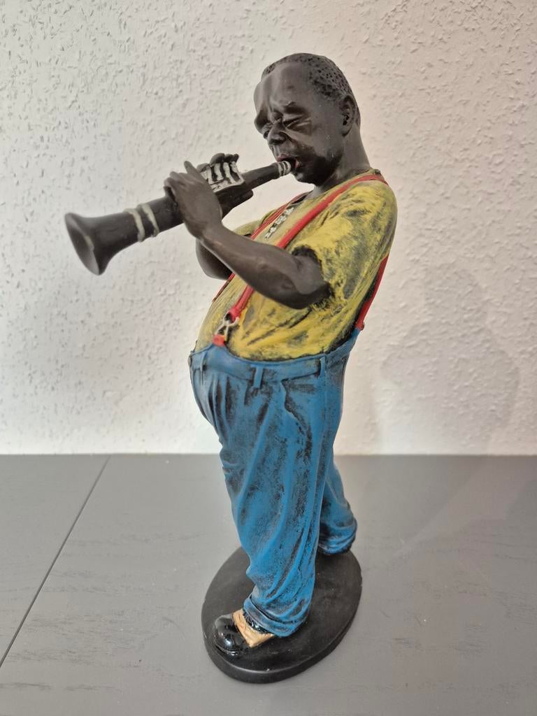 Jazz player clarinet, Ophalen