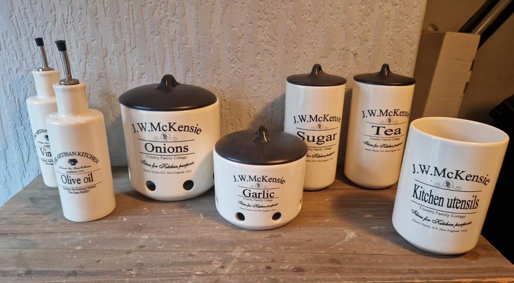 Mc kensie (J.W.), Huis en Inrichting, Keuken | Servies, Ophalen, Overige materialen, Overige stijlen, Overige typen