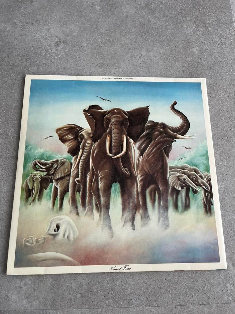 Elvis Costello And The Attractions – Armed Forces (1979 LP), Cd's en Dvd's, Vinyl | Rock, Verzenden, Zo goed als nieuw, 12 inch