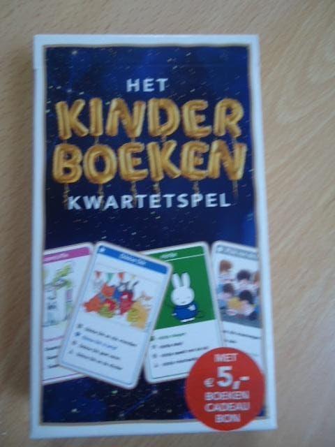 Het kinderboeken kwartetspel, Ophalen of Verzenden, Zo goed als nieuw, Kwartet(ten)
