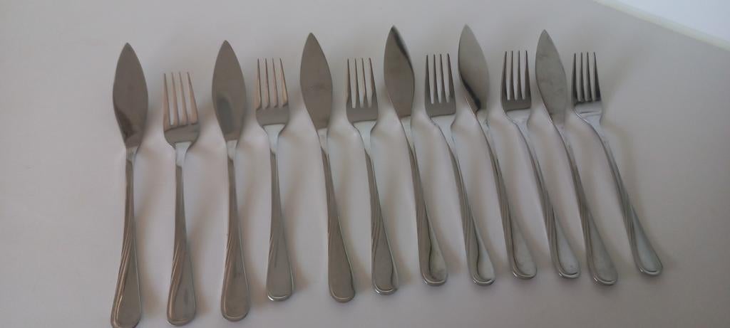 Visbestek Sola 12 delig, Ophalen of Verzenden