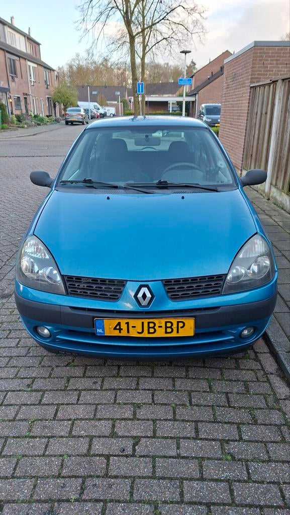 Renault Clio 1.2 16V 3DR 2005 2002 Blauw, Auto-onderdelen, Ophalen, Achter, Renault, Bumper