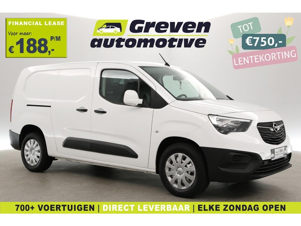 Opel Combo 1.5D Lang | 102PK | 3 Zits | Airco | Cruise | Par, Auto's, Bestelauto's, Gebruikt, Euro 6, 4 cilinders, Wit