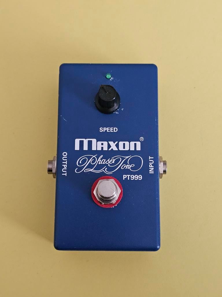 Maxon PT999 Phase Tone Phaser, Muziek en Instrumenten, Maxon, Nisshin Onpa Co. Ltd., Japan, Gebruikt, Info@maxonfx.com