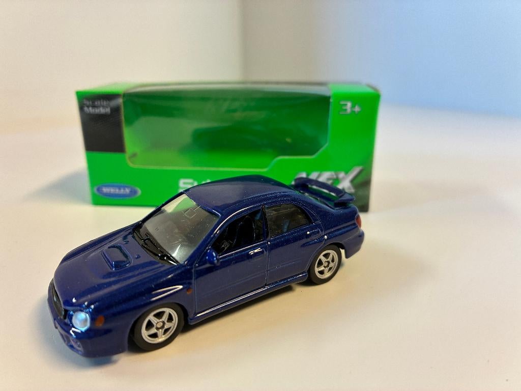 89975: Subaru Impreza WRX STi - 2002 - Welly, Auto, Nieuw, Ophalen of Verzenden, Bachsatztstr. 54 D 72131 Ofterdingen, Germany