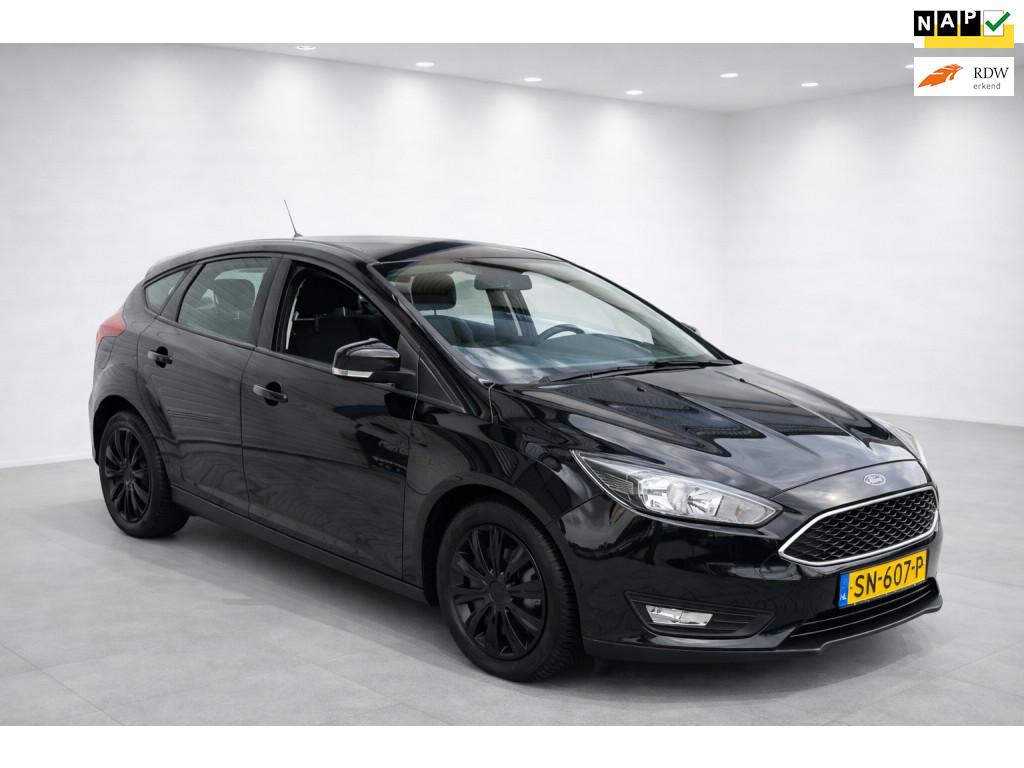 Ford Focus 1.0 Lease Edition, android, pdc, airco, cruise co, Gebruikt, 635 kg, Zwart, Bedrijf
