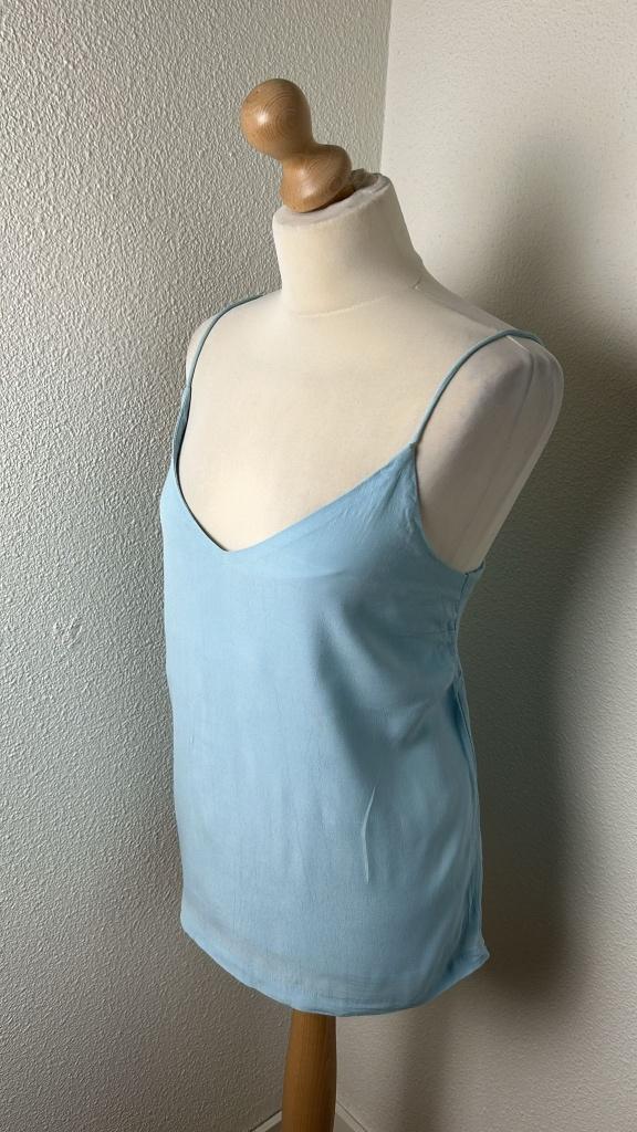 Fabienne Chapot maat L leuke blauwe Lora top 1146, Blauw, Maat 42/44 (L), Ophalen of Verzenden, Zo goed als nieuw