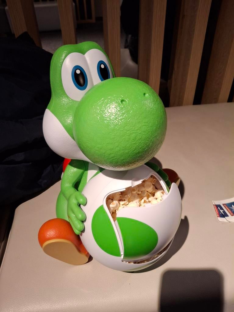 Yoshi Popcorn Emmer - Super Mario Bros. Film, Ophalen of Verzenden