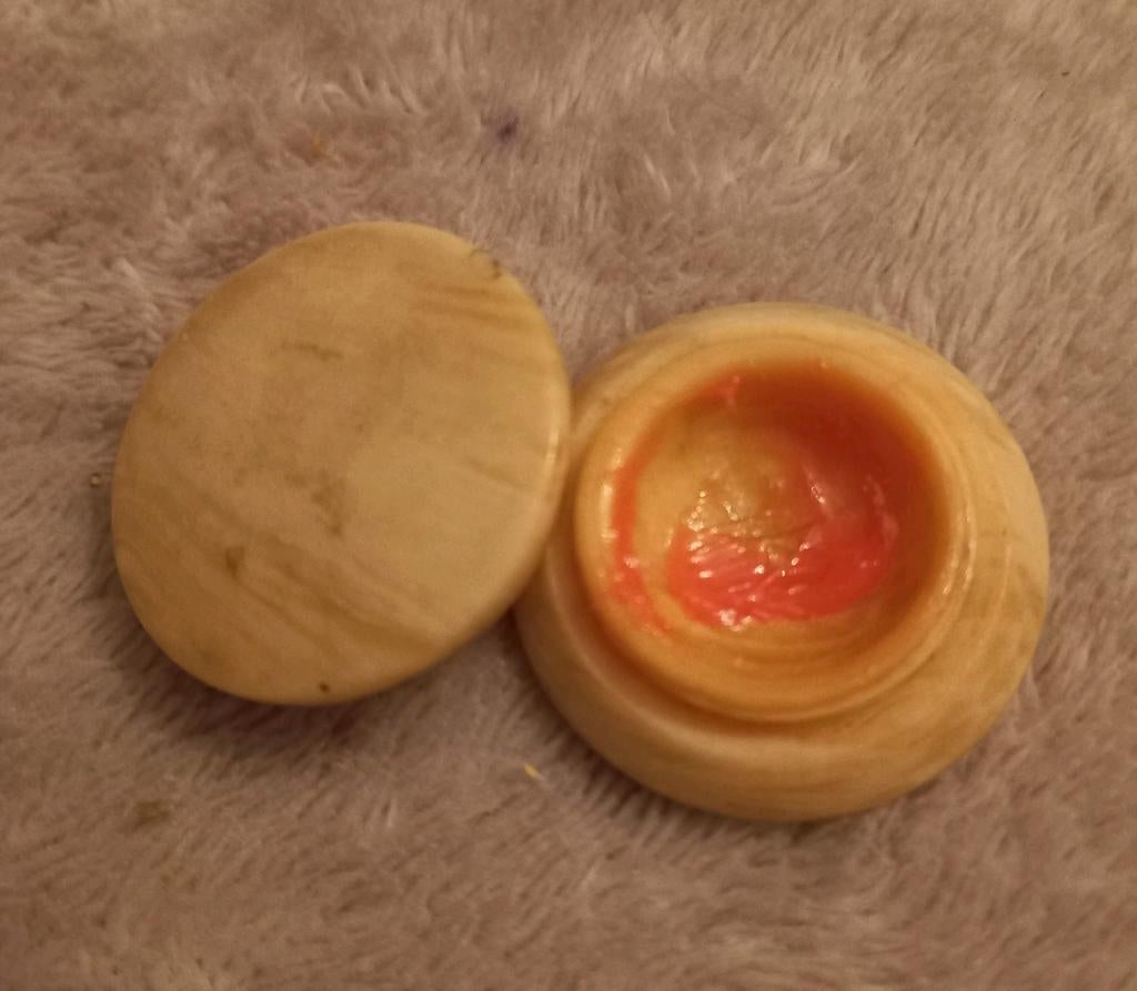 Antiek Elisabeth Arden Art Deco Nagelriem Crème doosje 1930, Antiek en Kunst, Ophalen of Verzenden