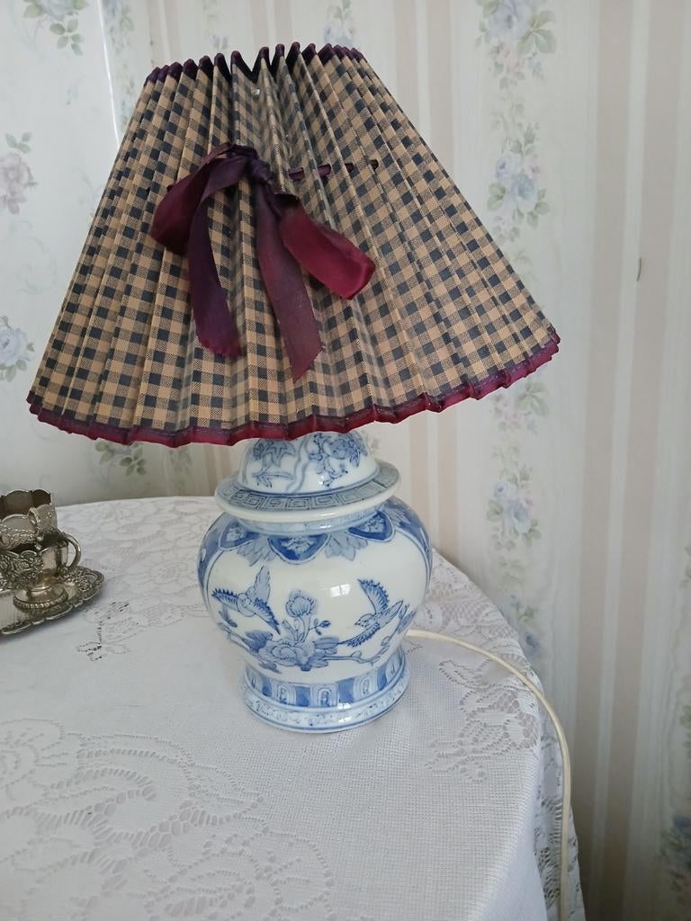 Antieke gemberpotlamp Ming Style, Ophalen of Verzenden