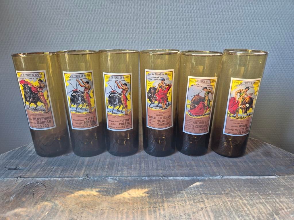 Plaza de toros de toledo glas, Ophalen of Verzenden, Gebruikt, Glas of Glazen, Overige merken