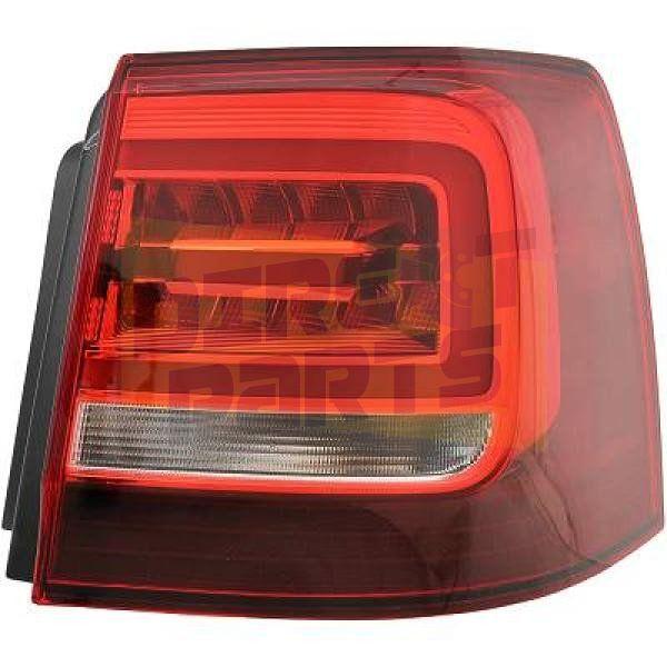 Volkswagen Sharan III (9/10-) Achterlicht rechts buiten LED