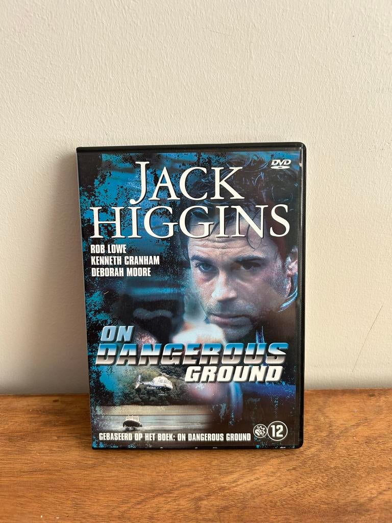 Jack Higgins - On Dangerous Ground DVD, Vanaf 12 jaar, Ophalen of Verzenden, Zo goed als nieuw, Actiethriller