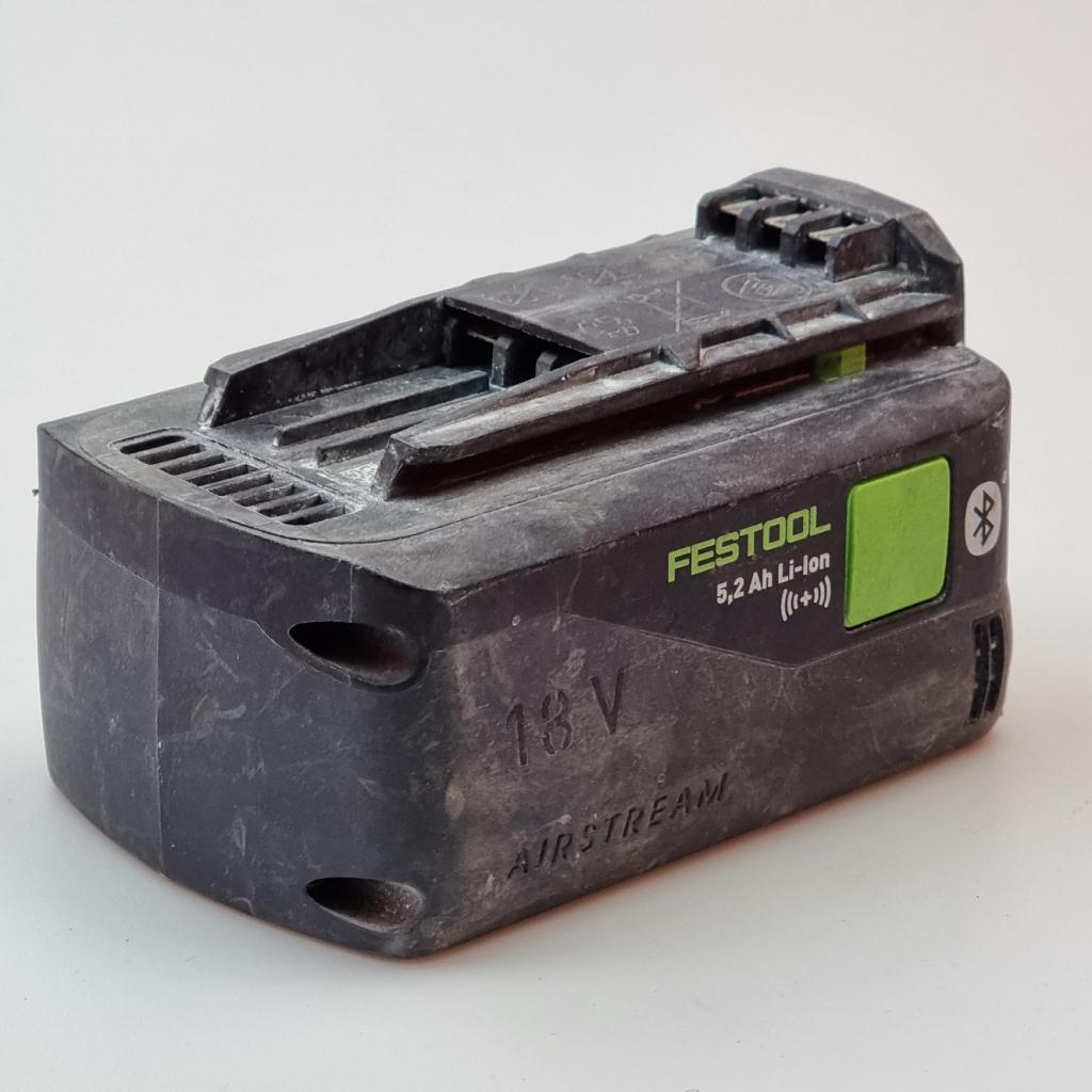 Festool 18V 5.2Ah Accu | In Prima Staat, Festool, Gebruikt, Support@festool.com, Festool GmbH, Wertstraße 20, 
73240 Wendlingen
Germany