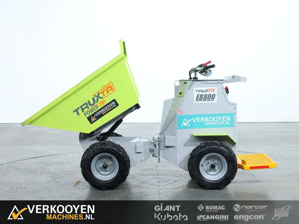 2023 Truxta BENDie EB800 PT VV1339 Elektrische dumper