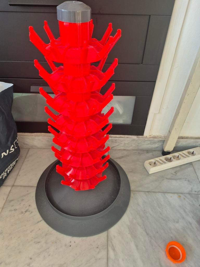 Flessenrek / afdruiprek voor flessen, Kunststof, Ophalen of Verzenden, Rood, Overige typen