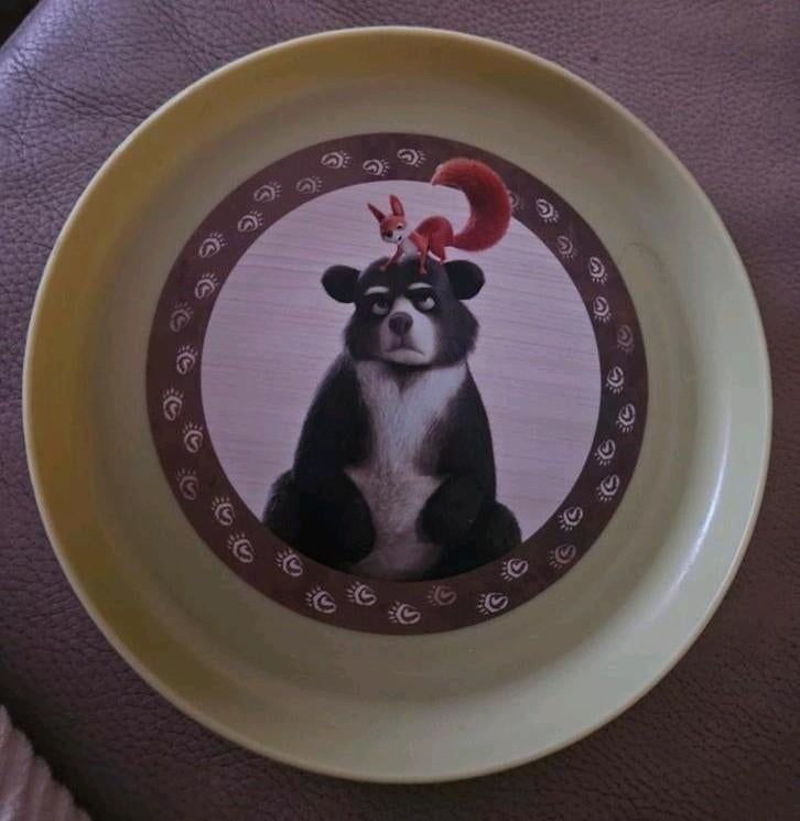 Efteling bordje Fabula, Ophalen of Verzenden, Zo goed als nieuw, Gebruiksvoorwerp