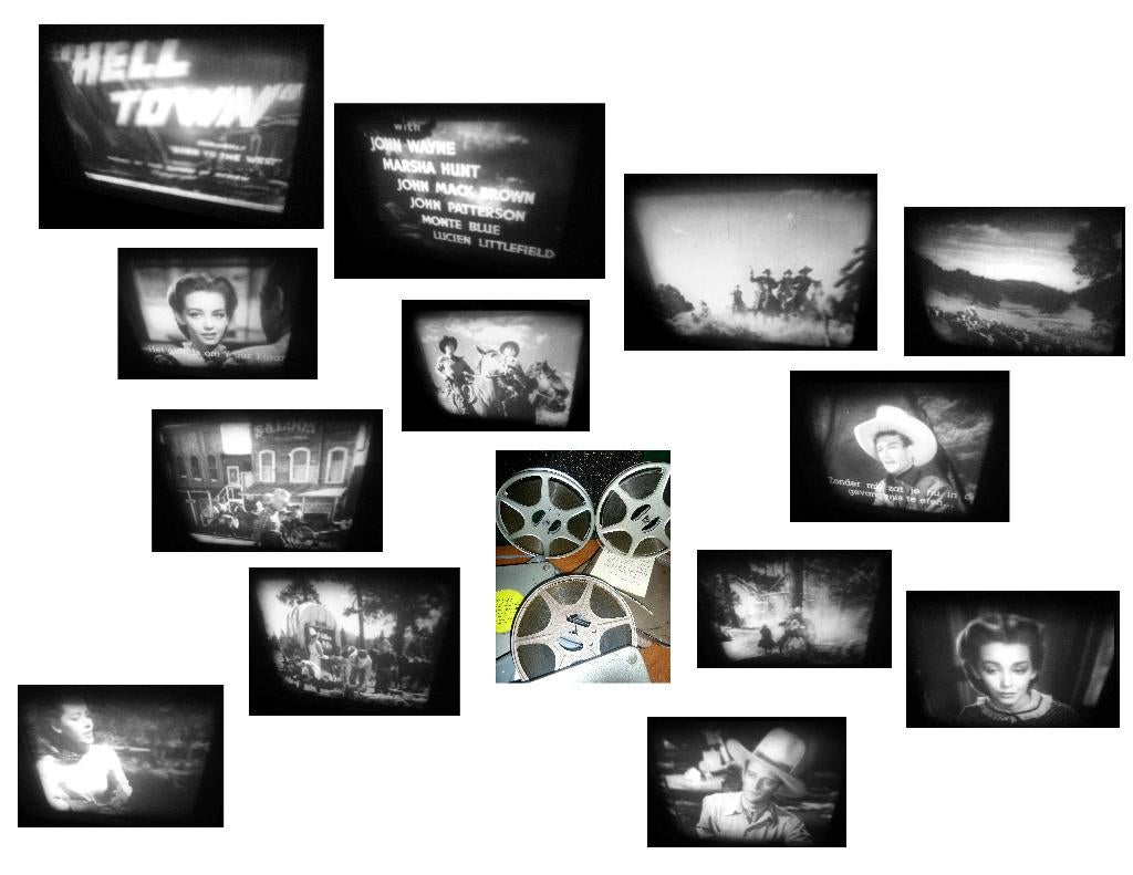 8mm HELL TOWN - Marsha Hunt - John Wayne - 1937 - USA N8, Ophalen of Verzenden, 16mm film