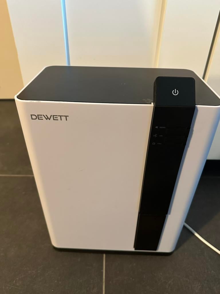 Dewett luchtontvochtiger type H2, Ophalen of Verzenden, Zo goed als nieuw, Luchtontvochter